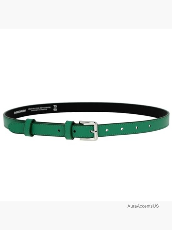 Italian Leather Belt 2cm Width Women Dress Pants main image 4